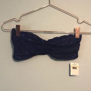 NWT Free People Lace Essential Bandeau Bralette S
